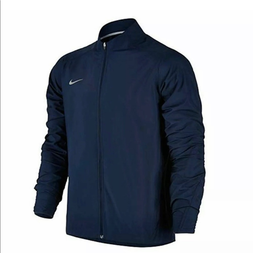 NWT Nike team or Woven Mens running full zip jacket 728257 419 size small